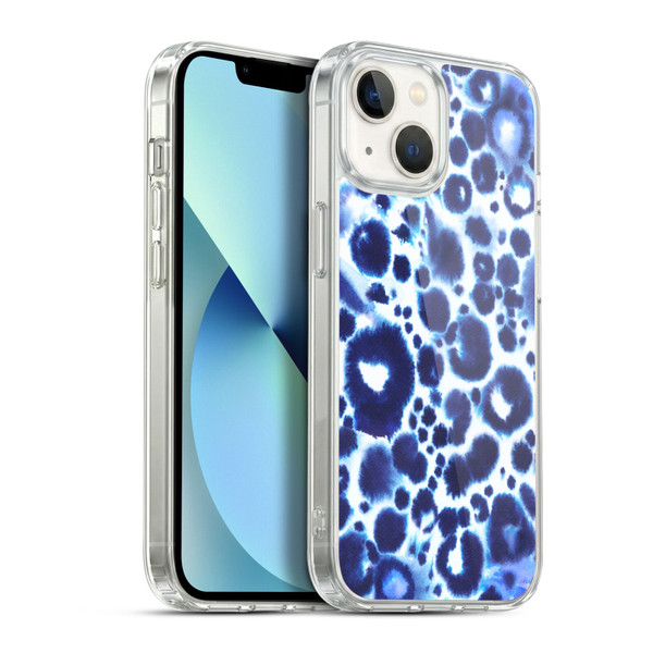 Ninola Pattern Abstract Sea Foam Soft Gel Case for Apple iPhone 13