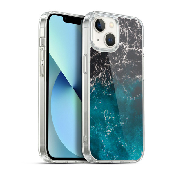 PLdesign Water Ombre Sea Soft Gel Case for Apple iPhone 13