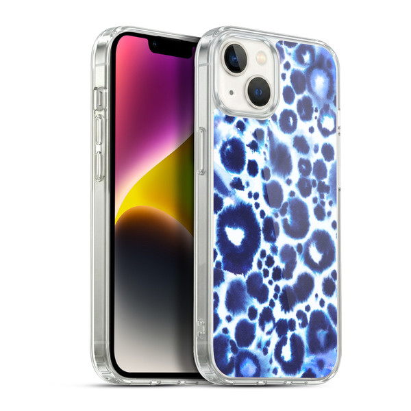 Ninola Pattern Abstract Sea Foam Soft Gel Case for Apple iPhone 14 Plus & MagSafe