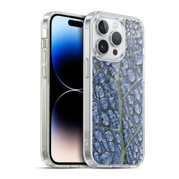 PLdesign Water Dew Texture Leaf Soft Gel Case for Apple iPhone 13 Pro & MagSafe