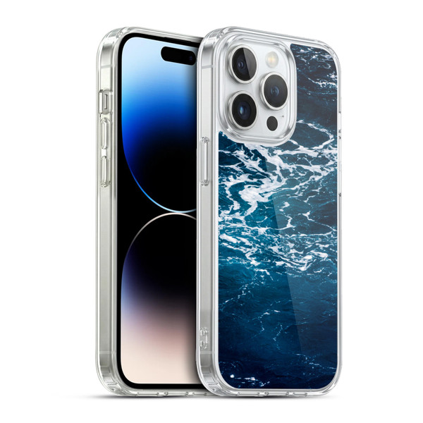 PLdesign Water Swirly Sea Soft Gel Case for Apple iPhone 13 Pro & MagSafe