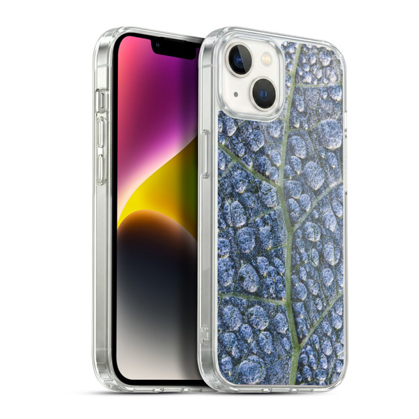 PLdesign Water Dew Texture Leaf Soft Gel Case for Apple iPhone 14 Plus & MagSafe