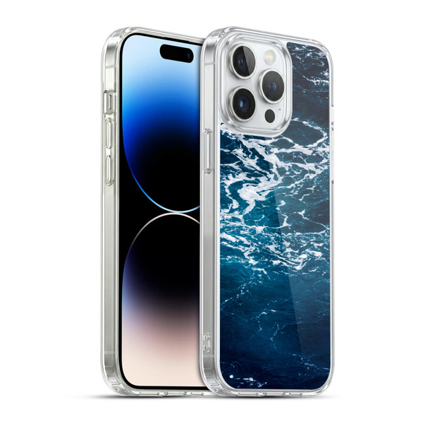 PLdesign Water Swirly Sea Soft Gel Case for Apple iPhone 14 Pro Max & MagSafe