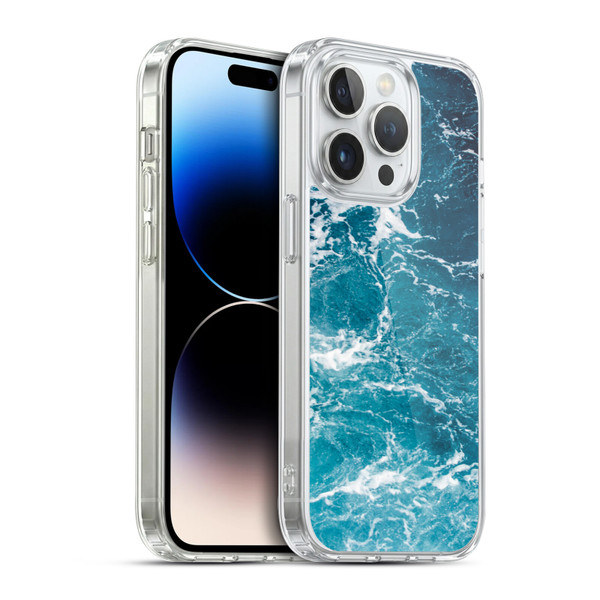 PLdesign Water Sea Soft Gel Case for Apple iPhone 14 Pro & MagSafe