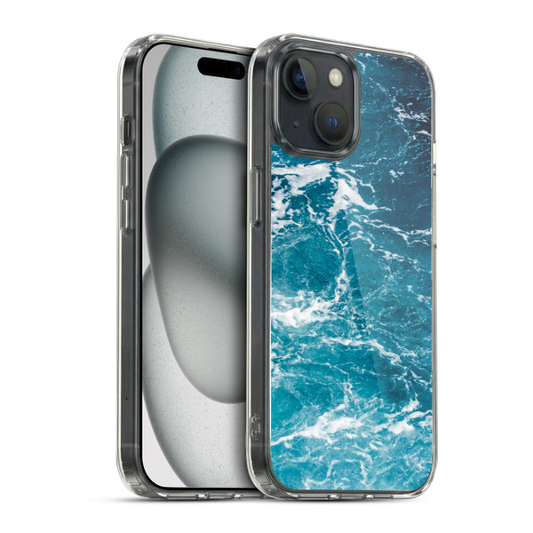 PLdesign Water Sea Soft Gel Case for Apple iPhone 15 & MagSafe