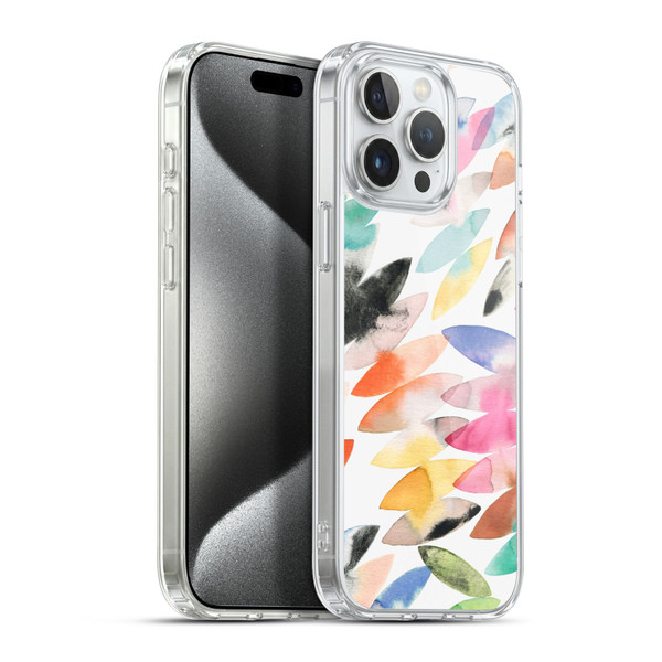 Ninola Pattern Abstract Surf Soft Gel Case for Apple iPhone 15 Pro Max & MagSafe