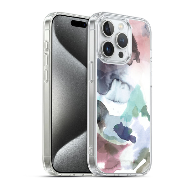 Ninola Pattern Abstract Painting Soft Gel Case for Apple iPhone 15 Pro & MagSafe
