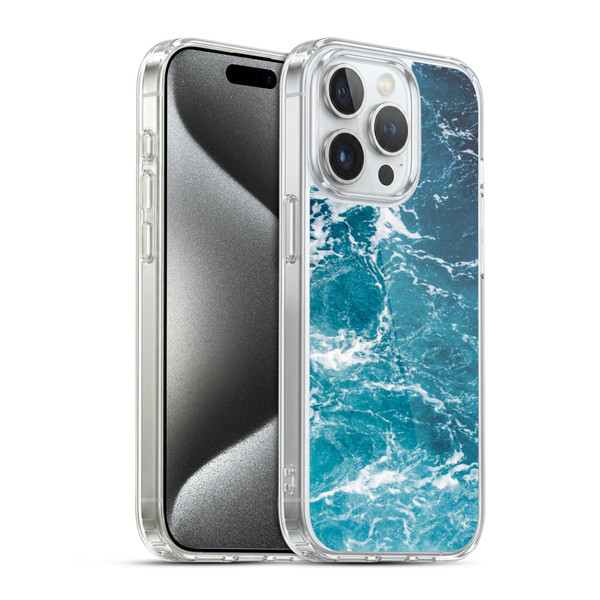 PLdesign Water Sea Soft Gel Case for Apple iPhone 15 Pro & MagSafe