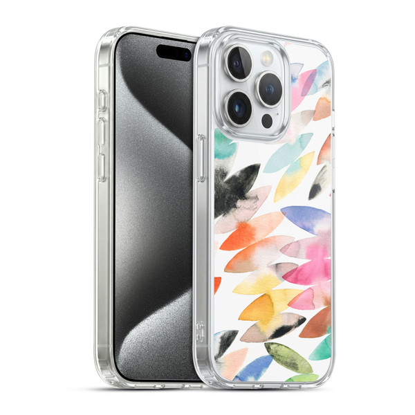 Ninola Pattern Abstract Surf Soft Gel Case for Apple iPhone 15 Pro & MagSafe