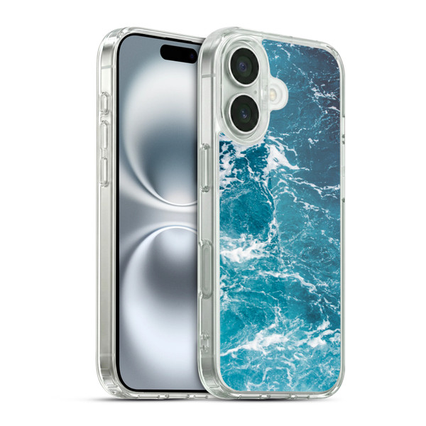 PLdesign Water Sea Soft Gel Case for Apple iPhone 16 & MagSafe