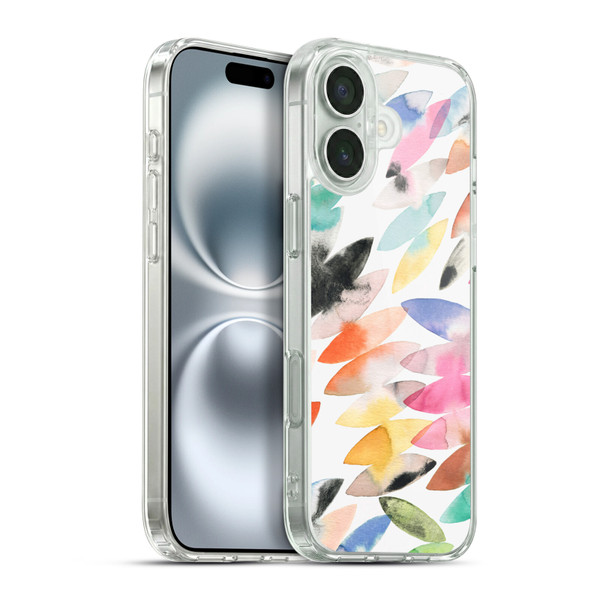 Ninola Pattern Abstract Surf Soft Gel Case for Apple iPhone 16 Plus & MagSafe
