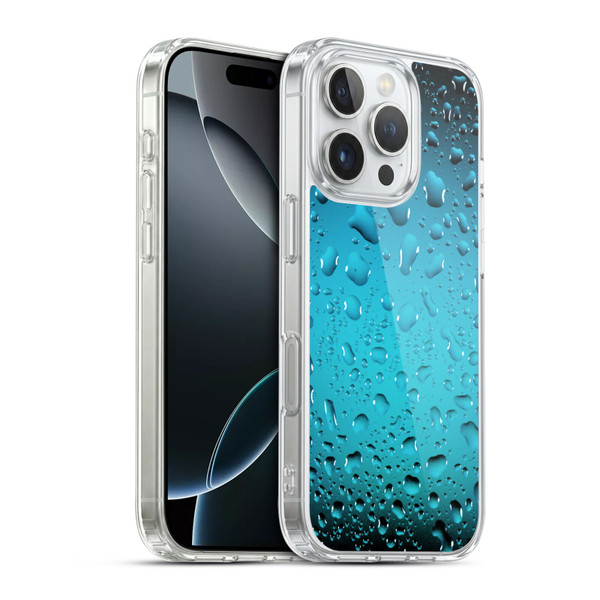 PLdesign Water Blue Soft Gel Case for Apple iPhone 16 Pro & MagSafe