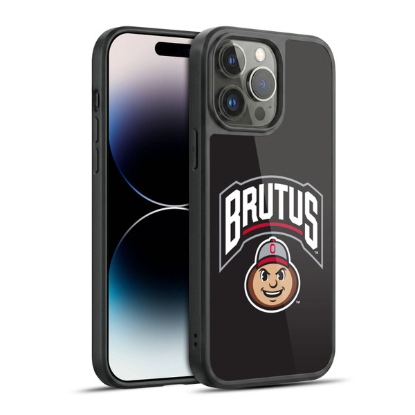 Ohio State University Logo Mascot Gel Armour Case For Apple iPhone 14 Pro Max