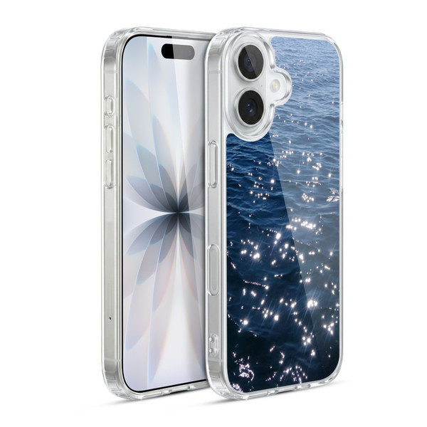 PLdesign Water Sparkly Sea Waves Soft Gel Case for Apple iPhone 17