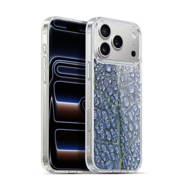 PLdesign Water Dew Texture Leaf Soft Gel Case for Apple iPhone 17 Pro Max