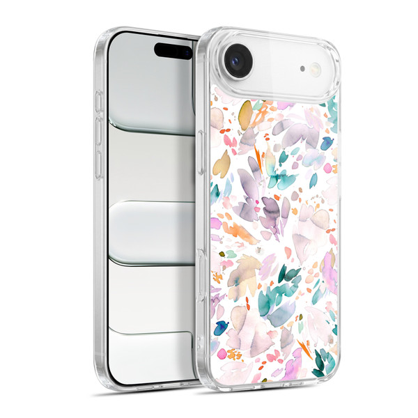 Ninola Pattern Abstract Petals Soft Gel Case for Apple iPhone 17 Air
