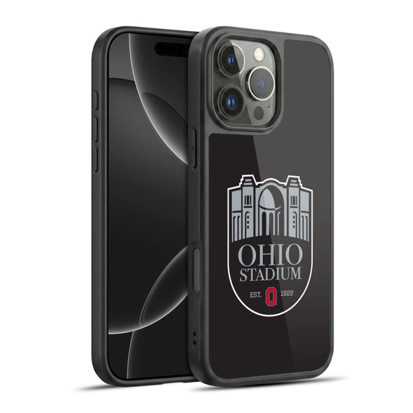 Ohio State University Logo Stadium Gel Armour Case For Apple iPhone 16 Pro Max