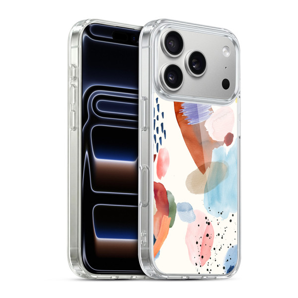 Ninola Pattern Abstract Pastel Soft Gel Case for Apple iPhone 17 Pro