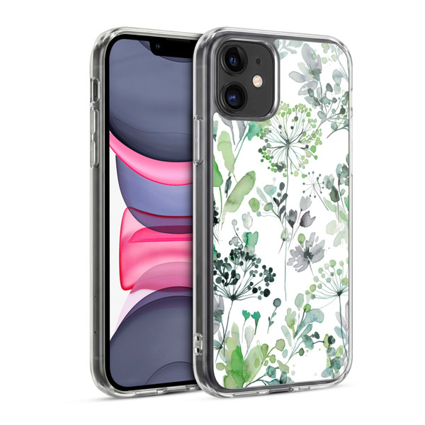 Ninola Wild Grasses Eucalyptus Soft Gel Case for Apple iPhone 11