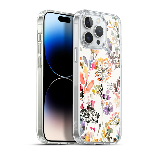Ninola Wild Grasses Multicolor Soft Gel Case for Apple iPhone 13 Pro Max & MagSafe