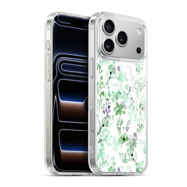 Ninola Wild Grasses Eucalyptus Plants Soft Gel Case for Apple iPhone 17 Pro Max