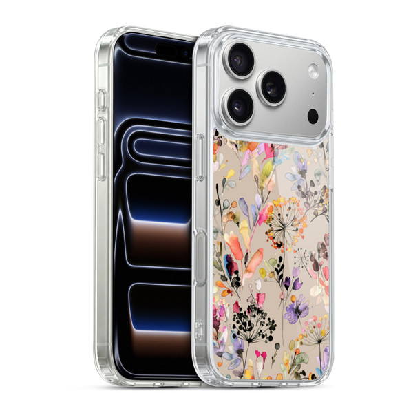 Ninola Wild Grasses Beige Soft Gel Case for Apple iPhone 17 Pro