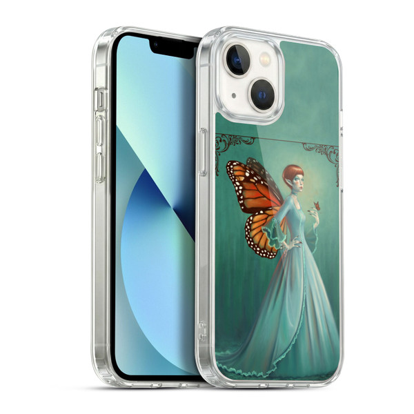 Rachel Anderson Fairies Monarch Soft Gel Case for Apple iPhone 13