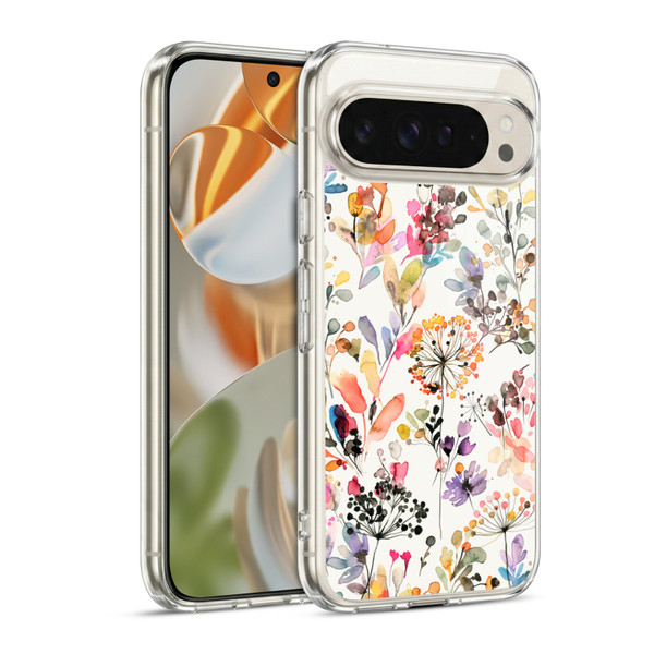 Ninola Wild Grasses Multicolor Soft Gel Case for Google Pixel 9 / Pixel 9 Pro
