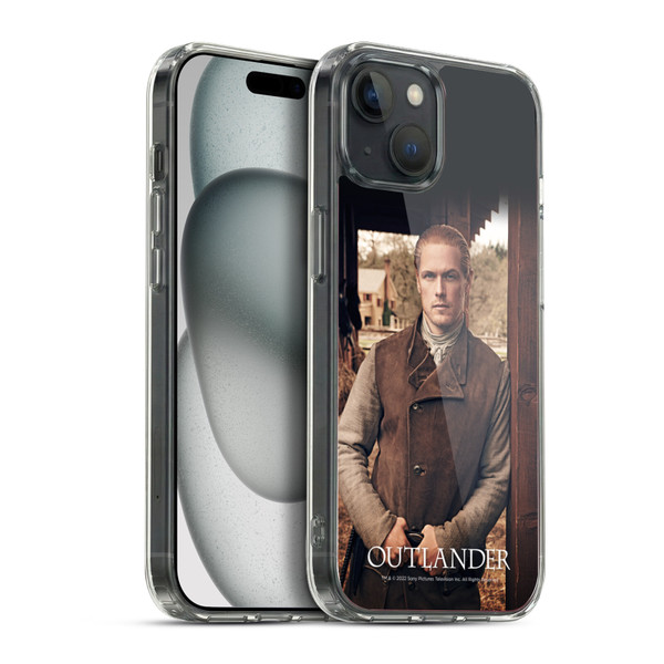 Outlander Season 6 Characters Jamie Fraser Stables Soft Gel Case for Apple iPhone 15 Plus & MagSafe