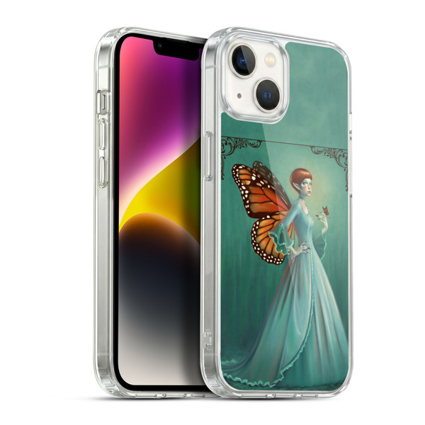 Rachel Anderson Fairies Monarch Soft Gel Case for Apple iPhone 14 Plus & MagSafe