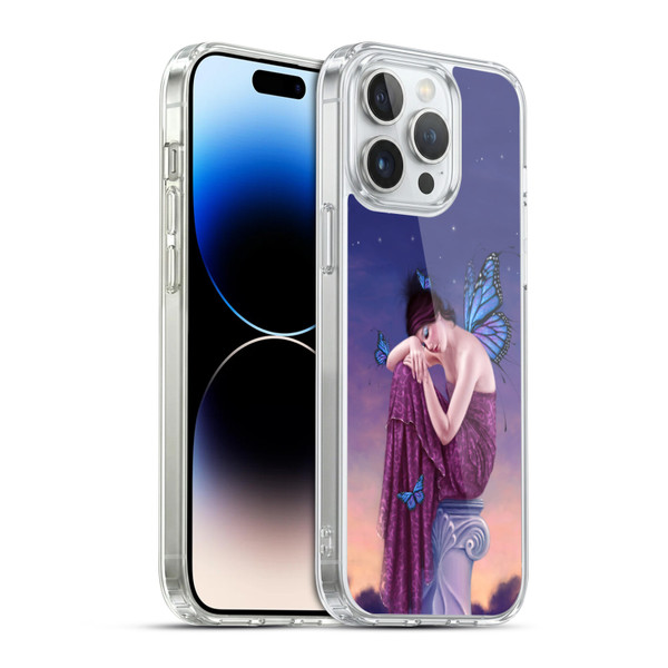 Rachel Anderson Fairies Sunset Soft Gel Case for Apple iPhone 14 Pro Max & MagSafe