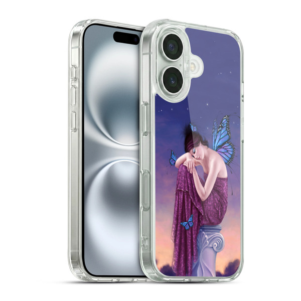 Rachel Anderson Fairies Sunset Soft Gel Case for Apple iPhone 16 & MagSafe