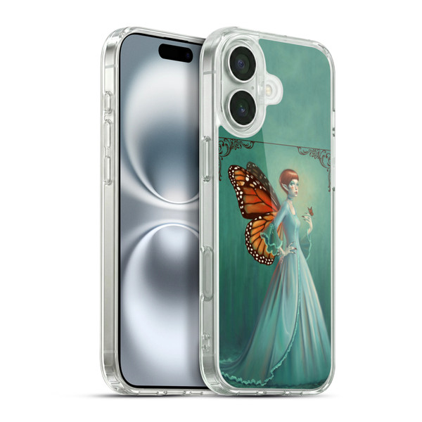 Rachel Anderson Fairies Monarch Soft Gel Case for Apple iPhone 16 Plus & MagSafe