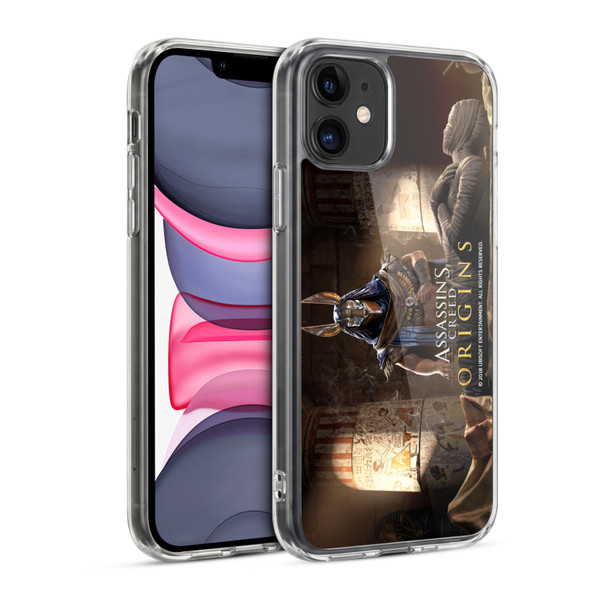 Assassin's Creed Origins Key Art Hetepi Soft Gel Case for Apple iPhone 11