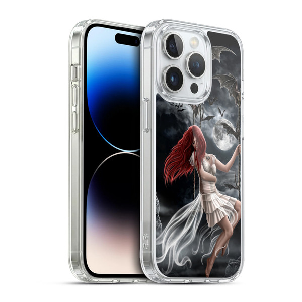 Sarah Richter Gothic Vampire Girl Soft Gel Case for Apple iPhone 13 Pro & MagSafe
