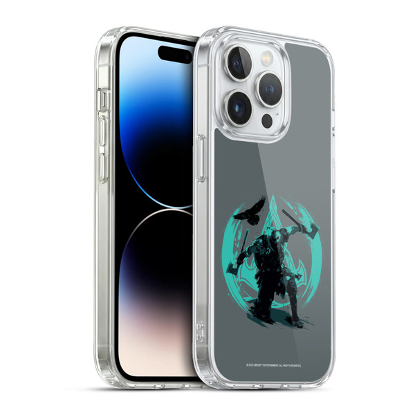 Assassin's Creed Valhalla Compositions Eivor Action Pose Soft Gel Case for Apple iPhone 13 Pro & MagSafe