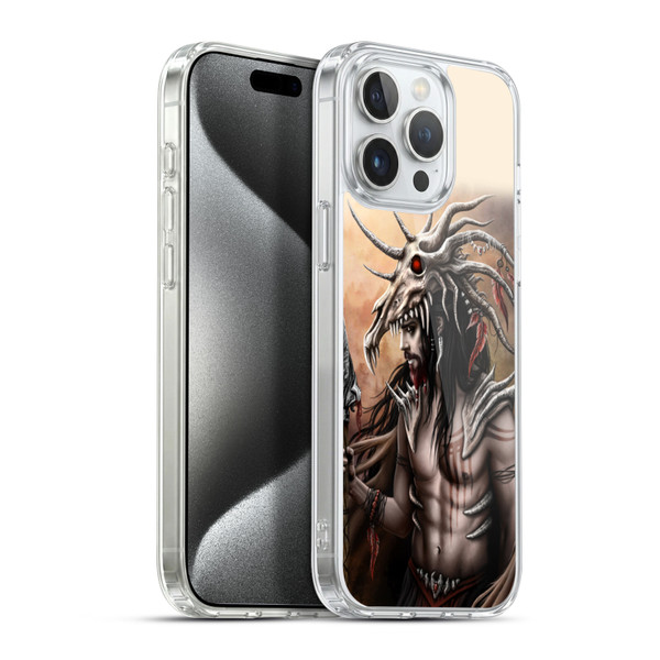Sarah Richter Gothic Warrior Hunter Soft Gel Case for Apple iPhone 15 Pro Max & MagSafe