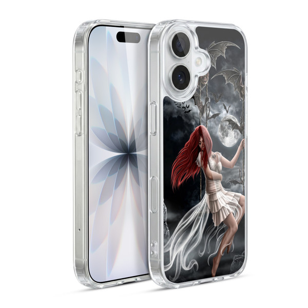 Sarah Richter Gothic Vampire Girl Soft Gel Case for Apple iPhone 17