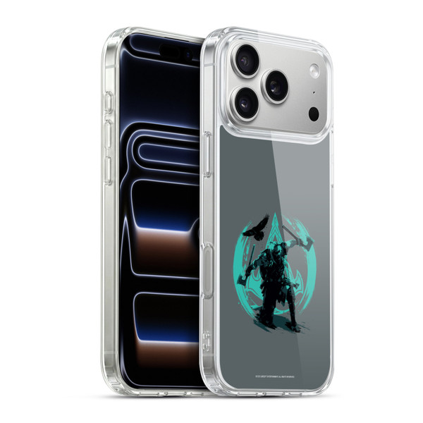 Assassin's Creed Valhalla Compositions Eivor Action Pose Soft Gel Case for Apple iPhone 17 Pro Max