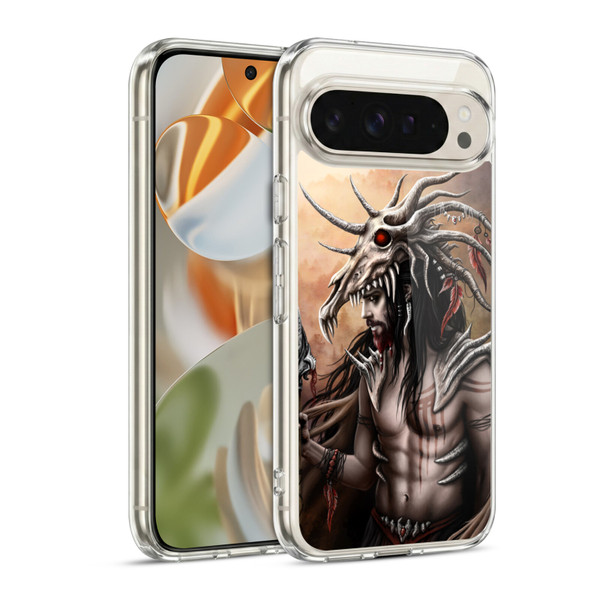 Sarah Richter Gothic Warrior Hunter Soft Gel Case for Google Pixel 9 / Pixel 9 Pro