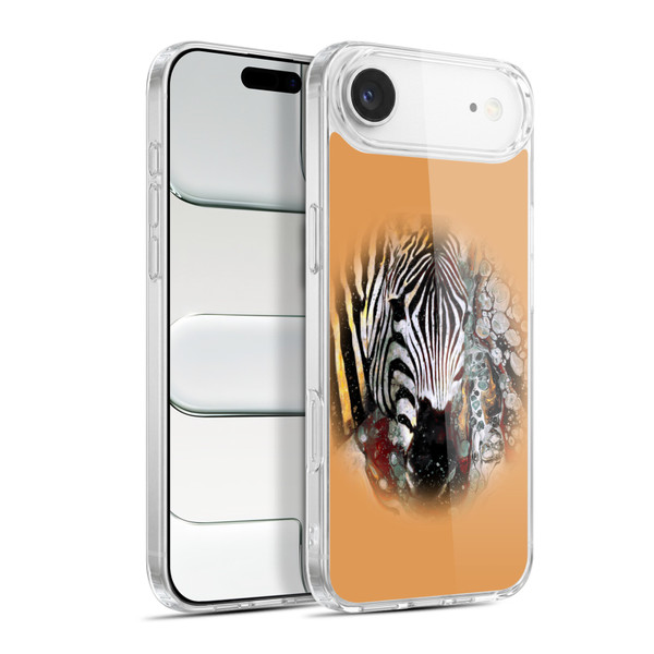 Riza Peker Animal Abstract Zebra Abstract Soft Gel Case for Apple iPhone 17 Air