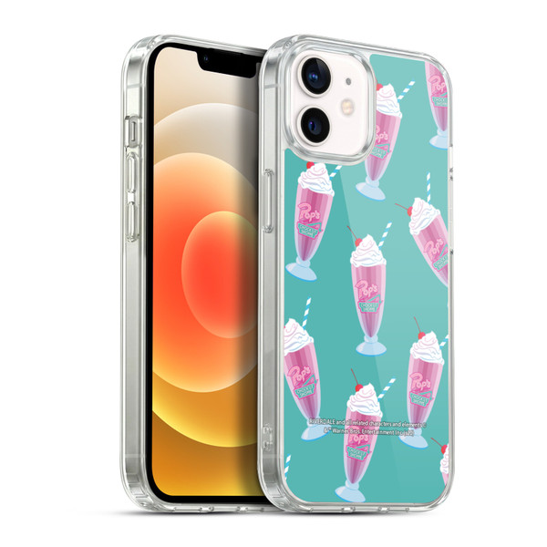 Riverdale Graphics 2 Pop's Milkshake Pattern Soft Gel Case for Apple iPhone 12 / iPhone 12 Pro & MagSafe
