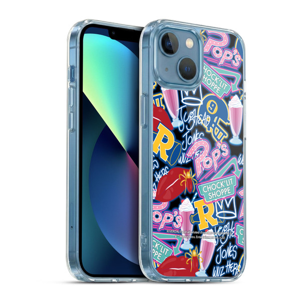 Riverdale Graphics 2 Colourful Pattern Soft Gel Case for Apple iPhone 13 Mini & MagSafe