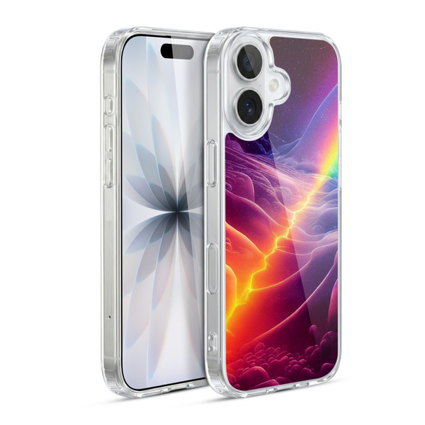 Wumples Cosmic Universe A Chasm On A Distant Moon Soft Gel Case for Apple iPhone 17