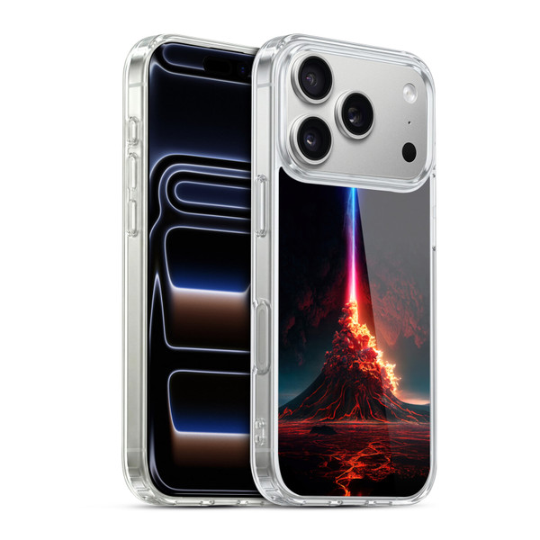 Wumples Cosmic Universe Int Eruption Soft Gel Case for Apple iPhone 17 Pro