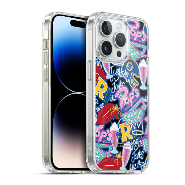 Riverdale Graphics 2 Colourful Pattern Soft Gel Case for Apple iPhone 14 Pro & MagSafe