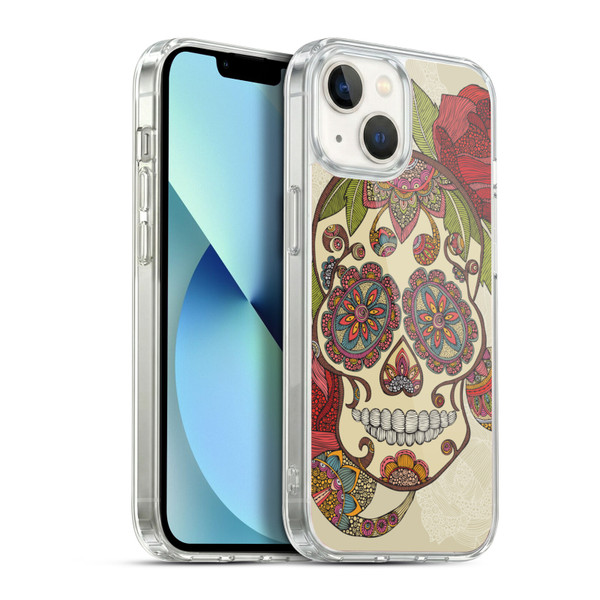 Valentina Bloom Sugar Skull Soft Gel Case for Apple iPhone 13