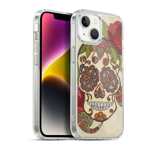 Valentina Bloom Sugar Skull Soft Gel Case for Apple iPhone 14