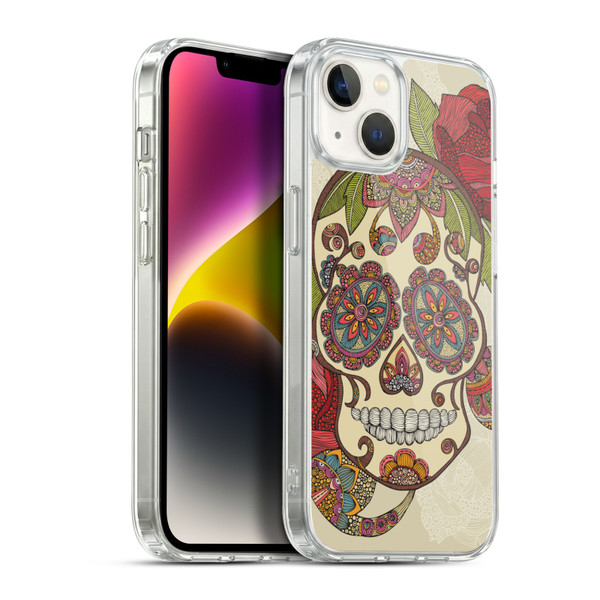 Valentina Bloom Sugar Skull Soft Gel Case for Apple iPhone 14 Plus & MagSafe