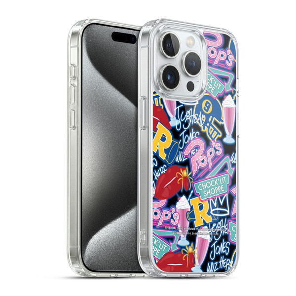 Riverdale Graphics 2 Colourful Pattern Soft Gel Case for Apple iPhone 15 Pro & MagSafe
